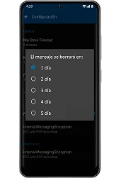 Mensajes autodestructivos
