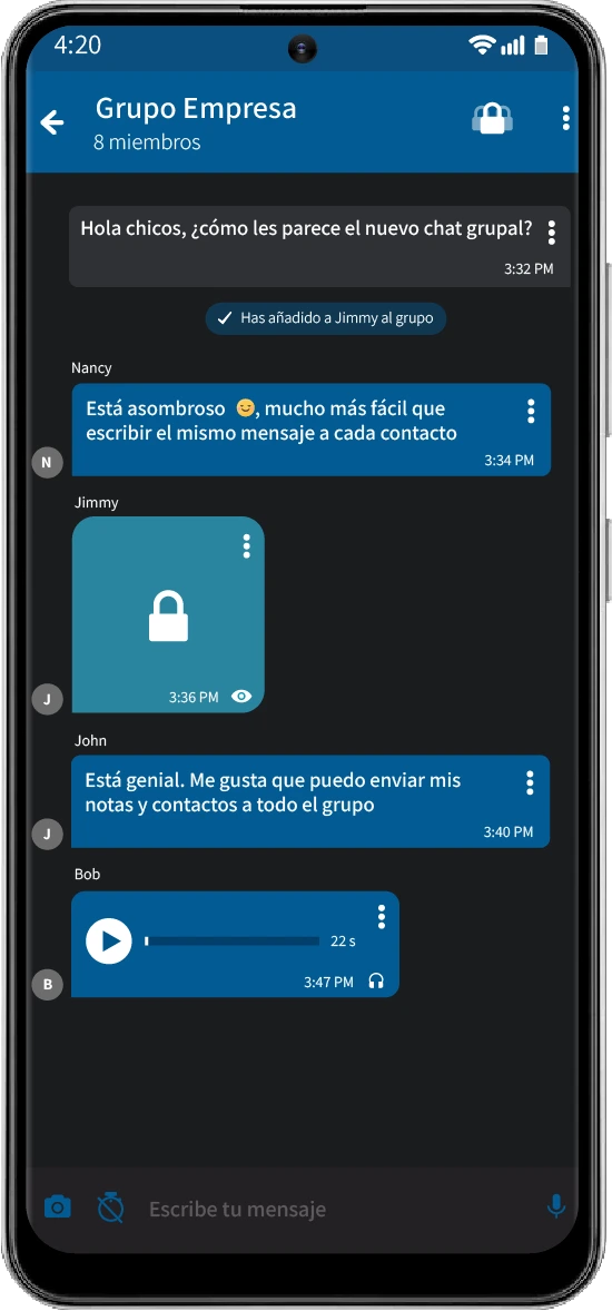 Llamadas encriptadas